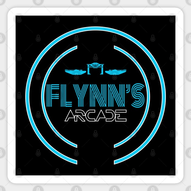 Flynn's Arcade Sticker by DraconicVerses